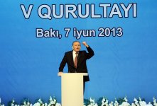 Prezident İlham Əliyev: Bizim amalımız qüdrətli Azərbaycandır, müstəqillikdir, inkişafdır, sosial rifahdır (FOTO)