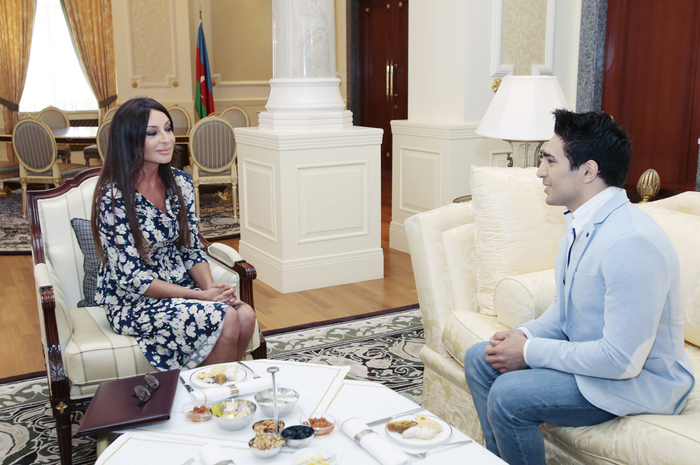 Mehriban Əliyeva: Azərbaycan artıq altıncı dəfə "Eurovision" mahnı müsabiqəsində uğurla təmsil olunub (FOTO)