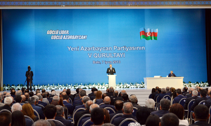 Prezident İlham Əliyev: Bizim amalımız qüdrətli Azərbaycandır, müstəqillikdir, inkişafdır, sosial rifahdır (FOTO)