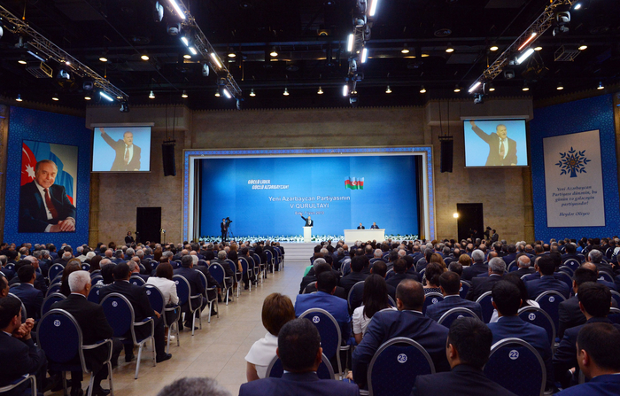 Prezident İlham Əliyev: Bizim amalımız qüdrətli Azərbaycandır, müstəqillikdir, inkişafdır, sosial rifahdır (FOTO)
