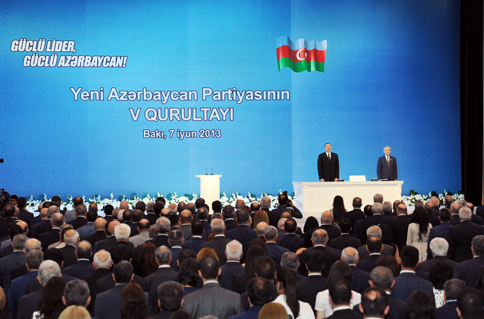 Prezident İlham Əliyev: Bizim amalımız qüdrətli Azərbaycandır, müstəqillikdir, inkişafdır, sosial rifahdır (FOTO)