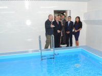 Leyla Əliyeva Sarayevoda görmə qabiliyyəti məhdud olan uşaqlar və gənclər üçün mərkəzin açılışında iştirak edib (FOTO)