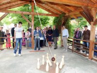 Leyla Əliyeva Sarayevoda görmə qabiliyyəti məhdud olan uşaqlar və gənclər üçün mərkəzin açılışında iştirak edib (FOTO)