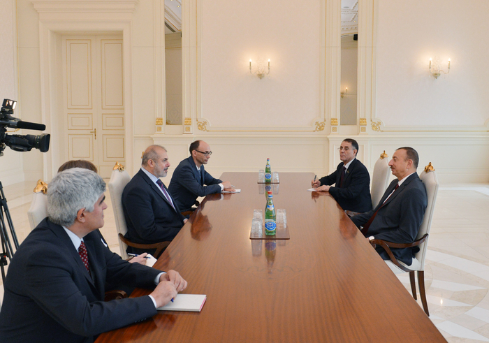 Prezident İlham Əliyev Avropa İttifaqının Cənubi Qafqaz üzrə xüsusi nümayəndəsini qəbul edib