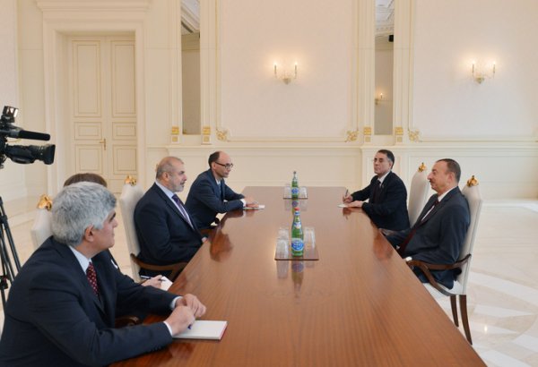 Prezident İlham Əliyev Avropa İttifaqının Cənubi Qafqaz üzrə xüsusi nümayəndəsini qəbul edib