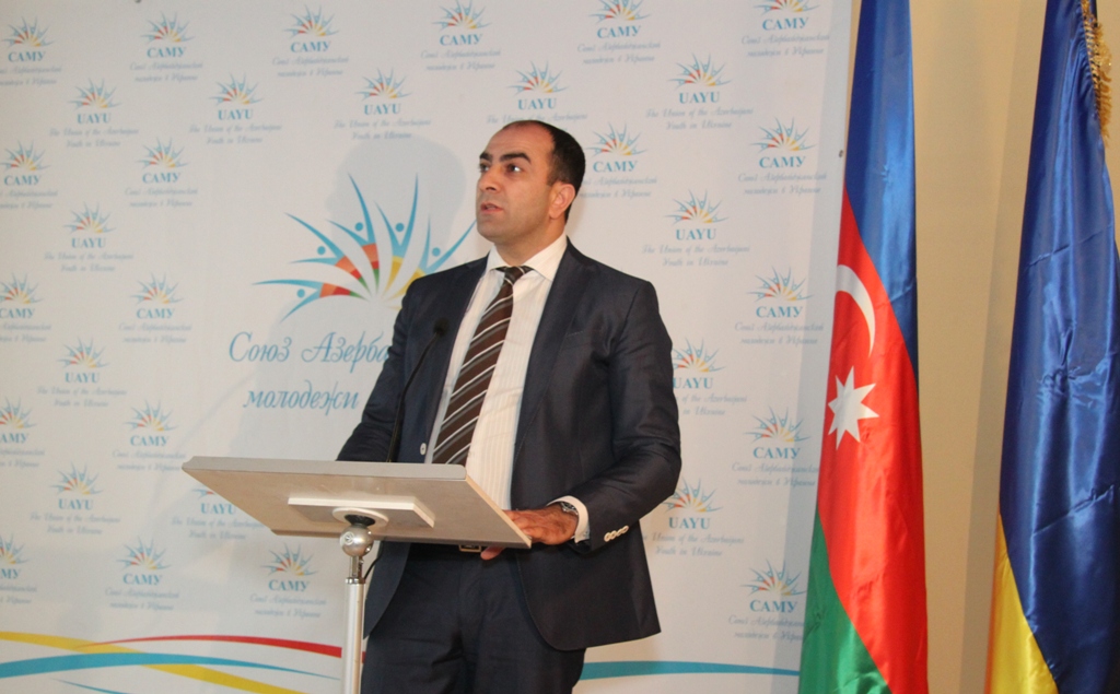 Kiyevdə “Heydər Əliyev liderlik dərsi” sənədli filminin təqdimat mərasimi olub (FOTO)