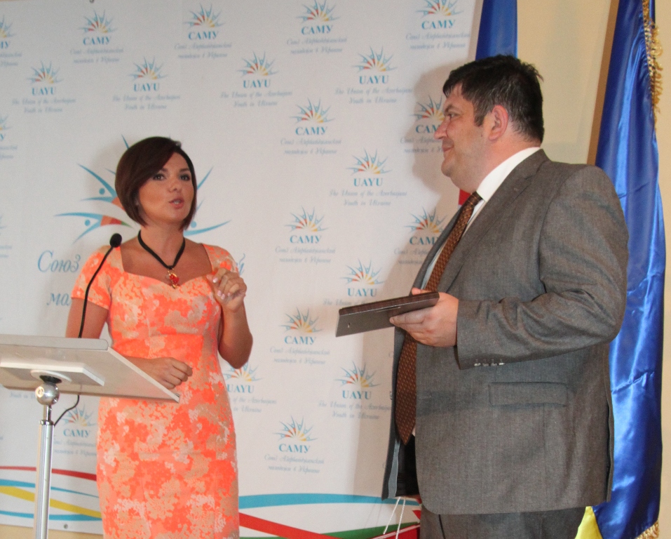 Kiyevdə “Heydər Əliyev liderlik dərsi” sənədli filminin təqdimat mərasimi olub (FOTO)