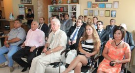 Kiyevdə “Heydər Əliyev liderlik dərsi” sənədli filminin təqdimat mərasimi olub (FOTO)