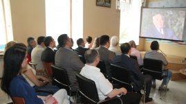 Kiyevdə “Heydər Əliyev liderlik dərsi” sənədli filminin təqdimat mərasimi olub (FOTO)