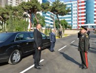 Prezident İlham Əliyev Silahlı Qüvvələrin Baş Klinik Hospitalının ikinci müalicə korpusunun açılışında iştirak edib (FOTO)