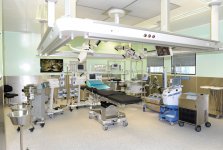 Prezident İlham Əliyev Silahlı Qüvvələrin Baş Klinik Hospitalının ikinci müalicə korpusunun açılışında iştirak edib (FOTO)