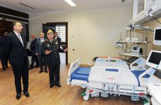 Prezident İlham Əliyev Silahlı Qüvvələrin Baş Klinik Hospitalının ikinci müalicə korpusunun açılışında iştirak edib (FOTO)