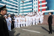 Prezident İlham Əliyev Silahlı Qüvvələrin Baş Klinik Hospitalının ikinci müalicə korpusunun açılışında iştirak edib (FOTO)