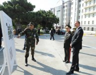 Prezident İlham Əliyev Silahlı Qüvvələrin Baş Klinik Hospitalının ikinci müalicə korpusunun açılışında iştirak edib (FOTO)
