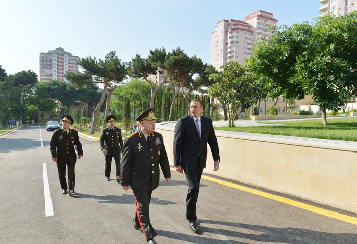 Prezident İlham Əliyev Silahlı Qüvvələrin Baş Klinik Hospitalının ikinci müalicə korpusunun açılışında iştirak edib (FOTO)