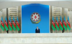 Azərbaycan Silahlı Qüvvələrinin yaradılmasının 95 illiyi münasibətilə Bakıda hərbi parad başa çatıb (ƏLAVƏ OLUNUB) (VİDEO) (FOTO)