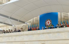 Azərbaycan Silahlı Qüvvələrinin yaradılmasının 95 illiyi münasibətilə Bakıda hərbi parad başa çatıb (ƏLAVƏ OLUNUB) (VİDEO) (FOTO)