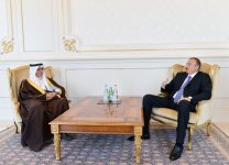 Prezident İlham Əliyev Səudiyyə Ərəbistanının yeni səfirinin etimadnaməsini qəbul edib (FOTO)