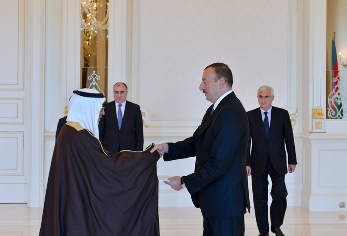 Prezident İlham Əliyev Səudiyyə Ərəbistanının yeni səfirinin etimadnaməsini qəbul edib (FOTO)