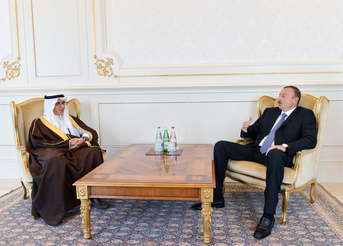 Prezident İlham Əliyev Səudiyyə Ərəbistanının yeni səfirinin etimadnaməsini qəbul edib (FOTO)