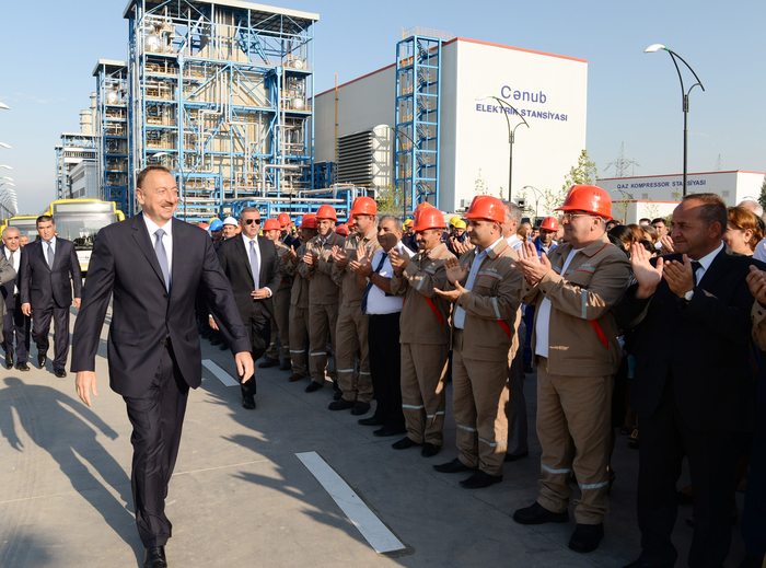 Prezident İlham Əliyev: Azərbaycan dünya miqyasında nadir ölkələrdəndir ki, enerji təhlükəsizliyini özü 100 faiz təmin edir (FOTO)