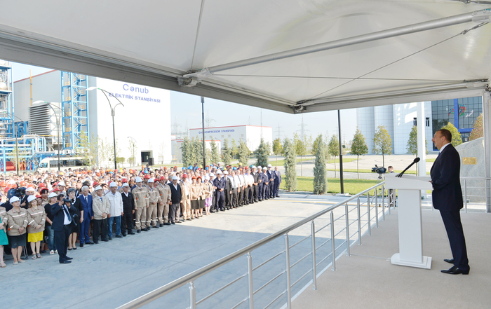 Prezident İlham Əliyev: Azərbaycan dünya miqyasında nadir ölkələrdəndir ki, enerji təhlükəsizliyini özü 100 faiz təmin edir (FOTO)