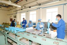 Prezident İlham Əliyev Şirvandakı “Araz” zavodunda döyüş sursatlarının utilizasiya mərkəzinin açılışında iştirak edib (FOTO)