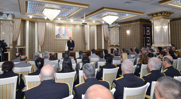 Prezident İlham Əliyev: Azərbaycanda polis orqanlarında islahatlar uğurla gedir, peşəkarlıq artır (FOTO)