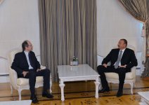 İlham Əliyev Yunanıstan və Belçikanın ölkəmizdəki səfirlərini diplomatik fəaliyyətlərinin başa çatması ilə əlaqədar qəbul edib