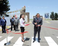 Prezident İlham Əliyev yenidən qurulan Tovuz-Qovlar-Ağbaşlar avtomobil yolunun açılışında iştirak edib (FOTO)