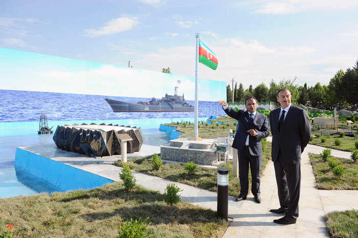 Ağstafada açıq səma altında Tarixi və Müasir Abidələr Parkı salınıb (FOTO)