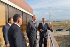 İlham Əliyev Ağstafa Peyntbol və Atıcılıq Mərkəzində yaradılmış şəraitlə tanış olub (FOTO)