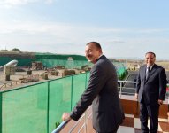 İlham Əliyev Ağstafa Peyntbol və Atıcılıq Mərkəzində yaradılmış şəraitlə tanış olub (FOTO)