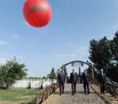 Ağstafada açıq səma altında Tarixi və Müasir Abidələr Parkı salınıb (FOTO)