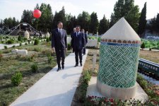 Ağstafada açıq səma altında Tarixi və Müasir Abidələr Parkı salınıb (FOTO)