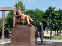 Prezident İlham Əliyev Ağstafa rayonuna səfərə gəlib (FOTO)