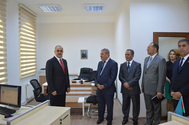 DSMF-nin Yasamal rayon şöbəsinin yeni inzibati binası əhalinin istifadəsinə verilib (FOTO)