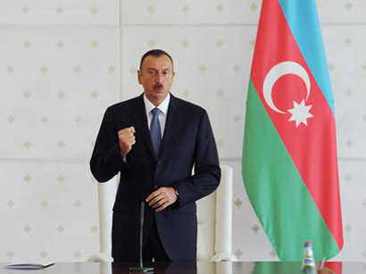 İlham Əliyev: Siyasi və diplomatik səylərlə yanaşı, Azərbaycanın hərbi gücü Dağlıq Qarabağ məsələsinin həllində həlledici rol oynayacaq