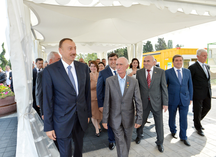 Prezident İlham Əliyev: Yaxın 2-3 il ərzində ölkəmizin hər bir şəhərində təmiz içməli su layihələri istismara veriləcək (FOTO)