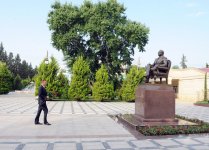 Prezident İlham Əliyev Xaçmaz rayonunda səfərdədir (FOTO)