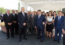 Prezident İlham Əliyev: Yaxın 2-3 il ərzində ölkəmizin hər bir şəhərində təmiz içməli su layihələri istismara veriləcək (FOTO)