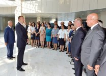 Prezident İlham Əliyev Xaçmaz Olimpiya İdman Kompleksinin açılış mərasimində iştirak edib (FOTO)