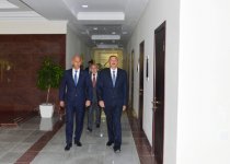 İlham Əliyev Siyəzən Rayon İcra Hakimiyyətinin yeni inzibati binasının açılışında iştirak edib (FOTO)