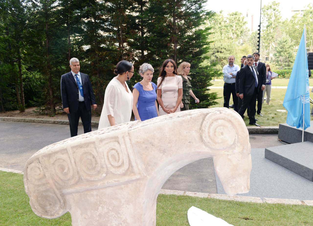 Mehriban Əliyeva: Azərbaycan UNESCO-nun müxtəlif sahələrdə məqsədlərinin təşviqinə sadiqdir (FOTO)