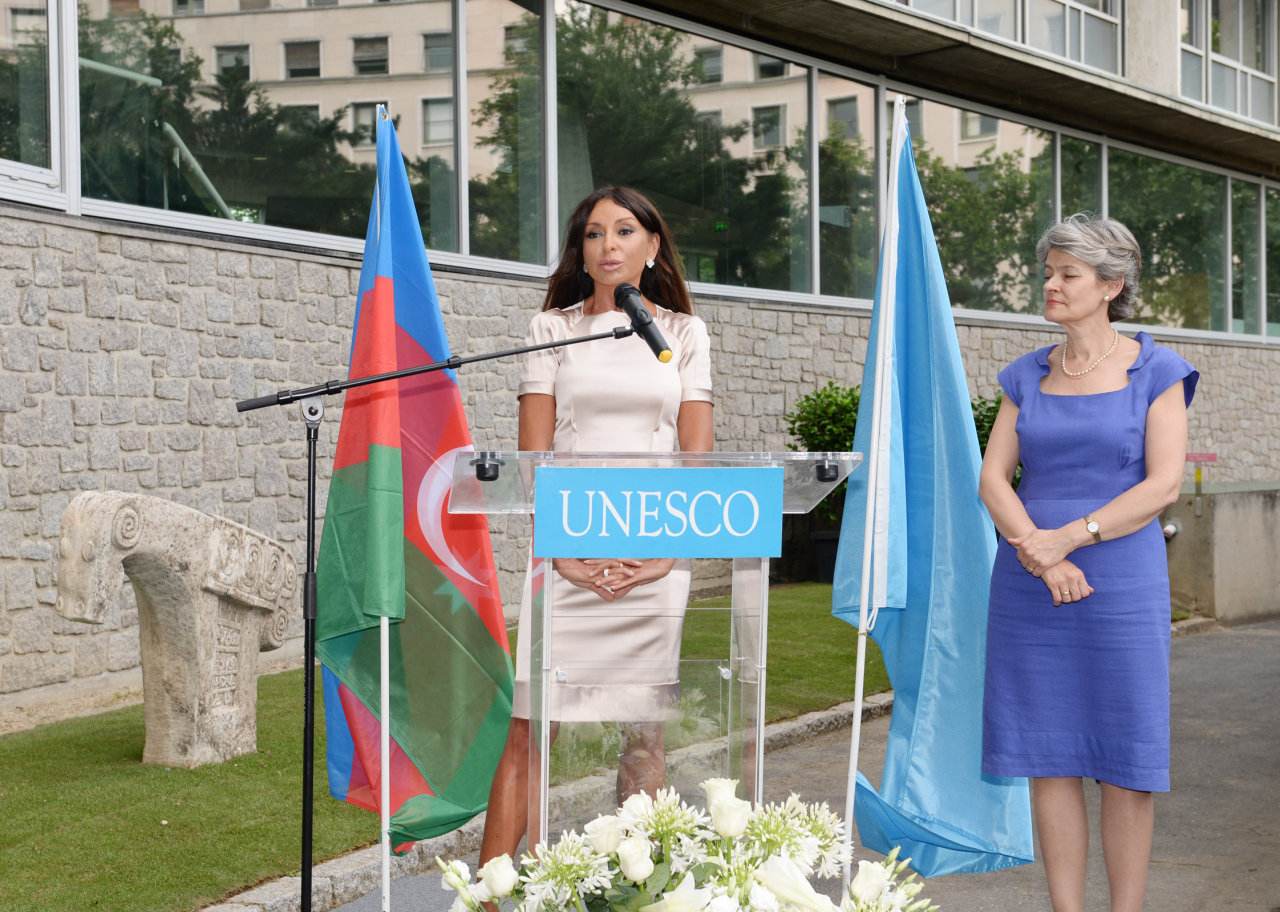Mehriban Əliyeva: Azərbaycan UNESCO-nun müxtəlif sahələrdə məqsədlərinin təşviqinə sadiqdir (FOTO)