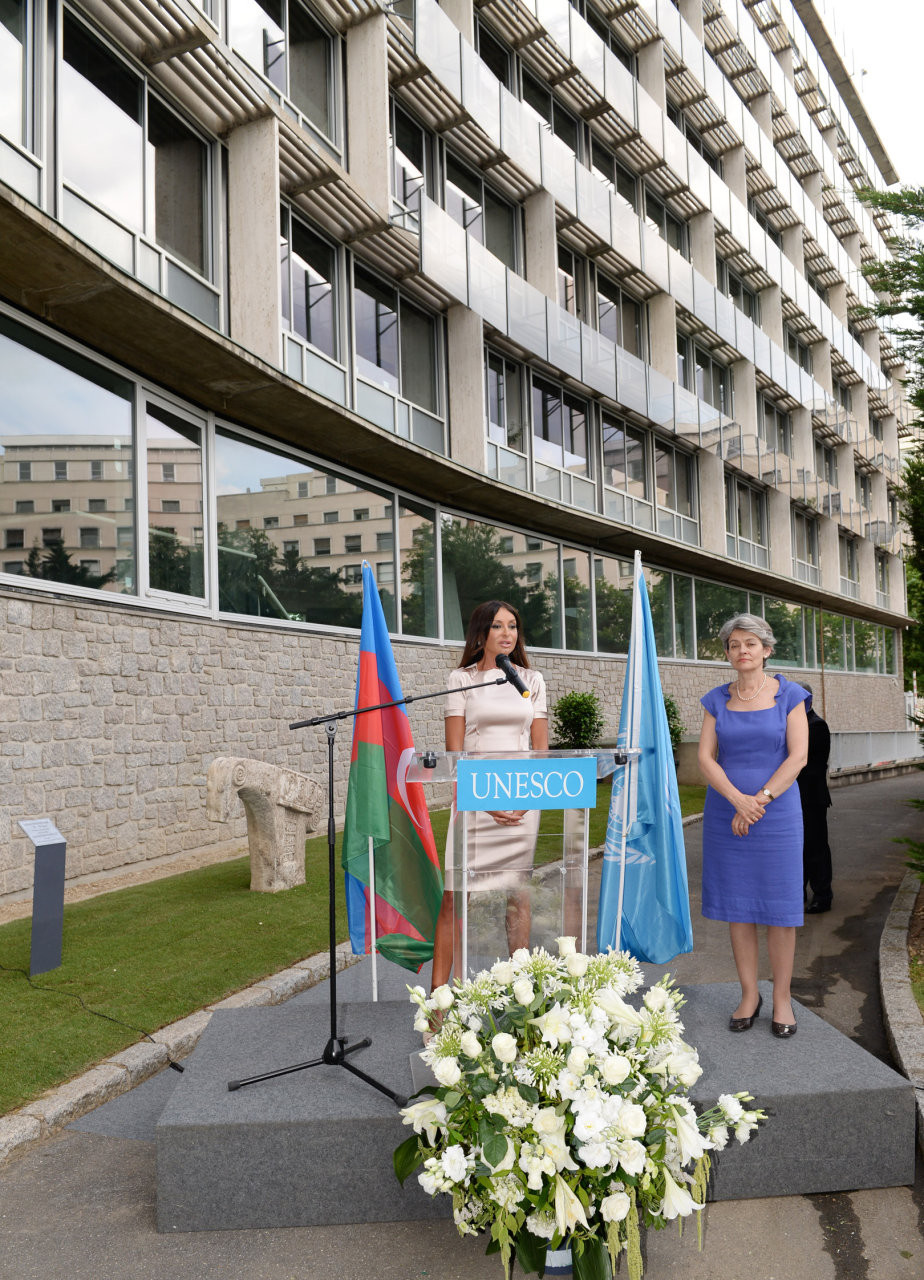 Mehriban Əliyeva: Azərbaycan UNESCO-nun müxtəlif sahələrdə məqsədlərinin təşviqinə sadiqdir (FOTO)