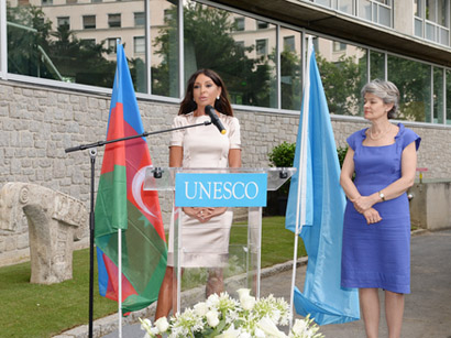 Mehriban Əliyeva: Azərbaycan UNESCO-nun müxtəlif sahələrdə məqsədlərinin təşviqinə sadiqdir (FOTO)
