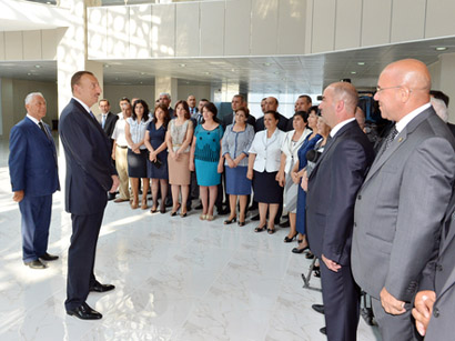 Prezident İlham Əliyev: İdmanın inkişafı Azərbaycanda sürətlidir, hərtərəflidir (FOTO)