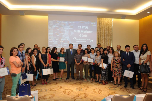 Gənclər Fondu media təmsilçilərini təbrik etmək məqsədilə gənc müxbirlər üçün tədbir keçirib (FOTO)