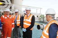Prezident İlham Əliyev: Azərbaycanın neft-qaz sektoru inkişafdadır, amma gələcəkdə bir neçə platforma tikilməlidir (FOTO)
